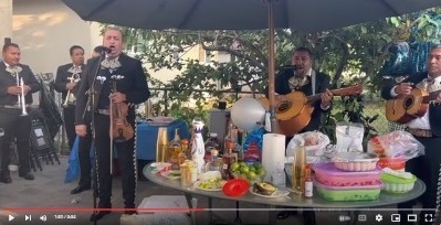 Mariachi Aguilas de la Barca Jalisco performing at Birthday event