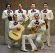 images of Mariachi juvenil-Grullense - 6 musicians in white mariachi outfit