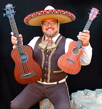 Solo Guitarist Rodrigo with 2 type guitars