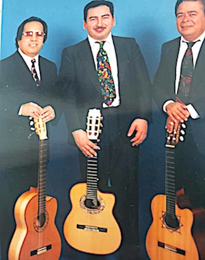 image of old photo of Trio America suited up / 18years experience